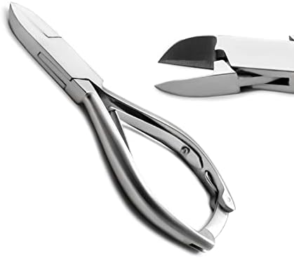 MedSpo Professional Bondrown Toe חותכי ציפורניים קוצצים קוצצים | חותכי צד מעוקלים ישר | גוזי יופי | סכין עור דוחפי ציפורניים